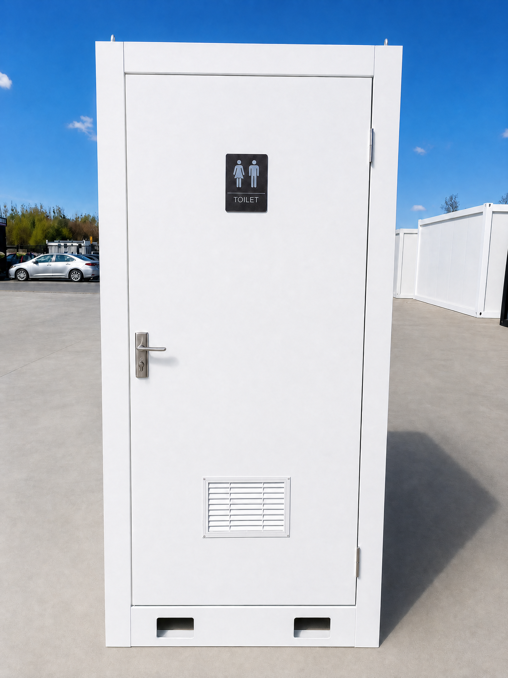 Cabines sanitaires, cabines WC 1,3 × 1,1 m