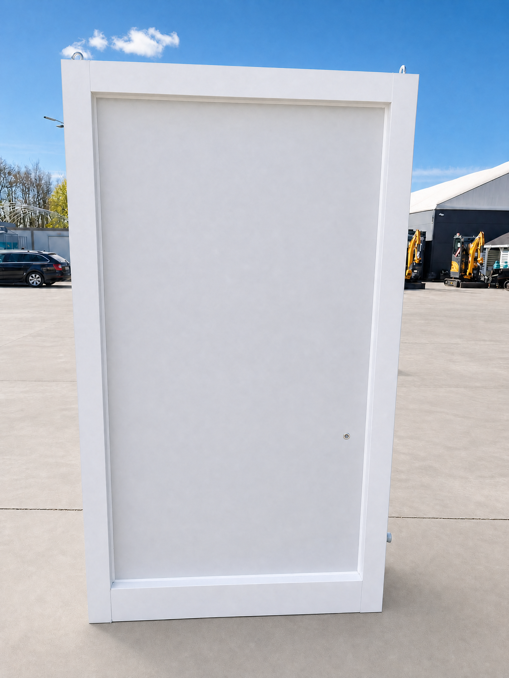 Cabines sanitaires, cabines WC 1,3 × 1,1 m