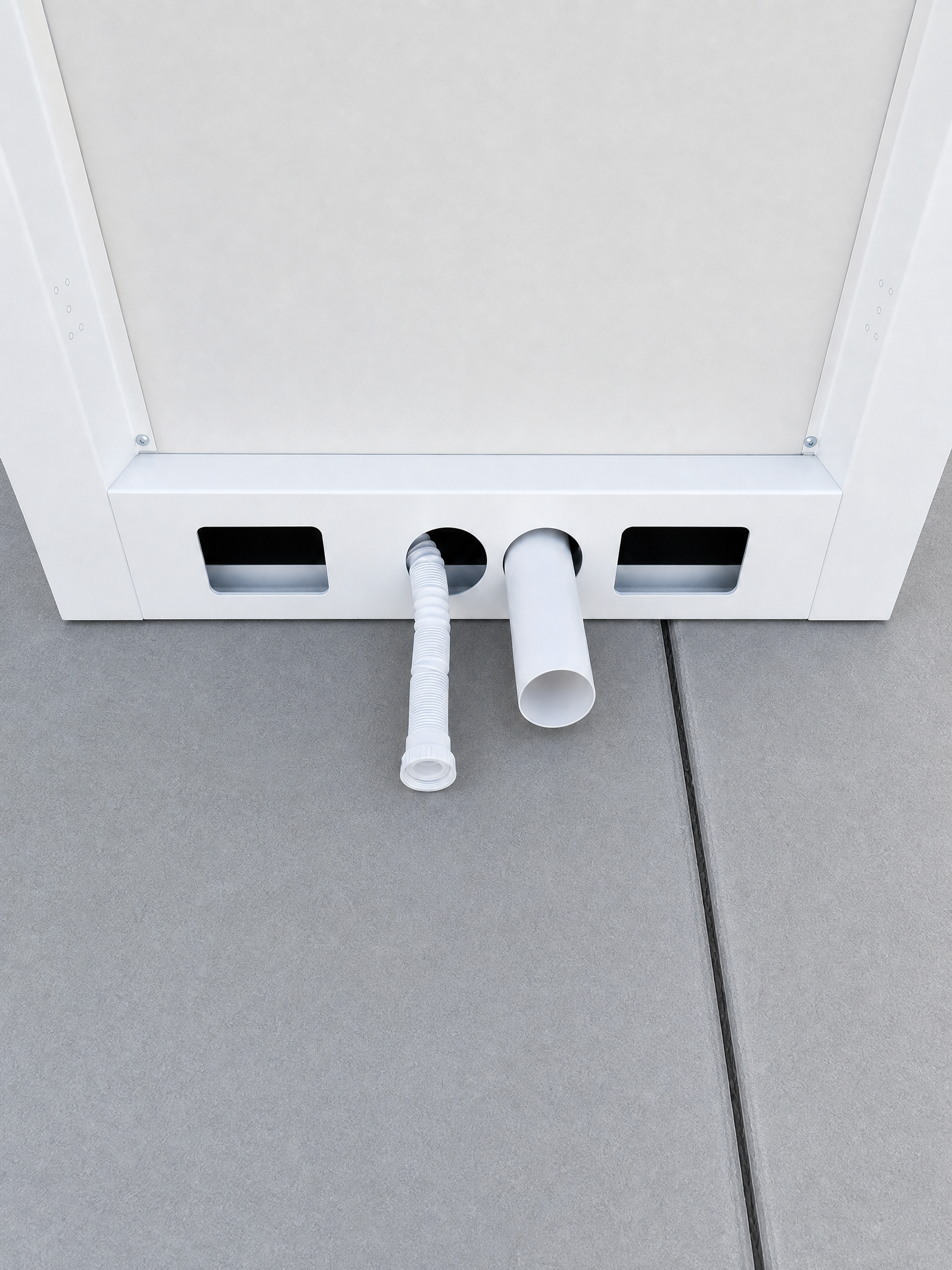 Cabines sanitaires, cabines WC 1,3 × 1,1 m