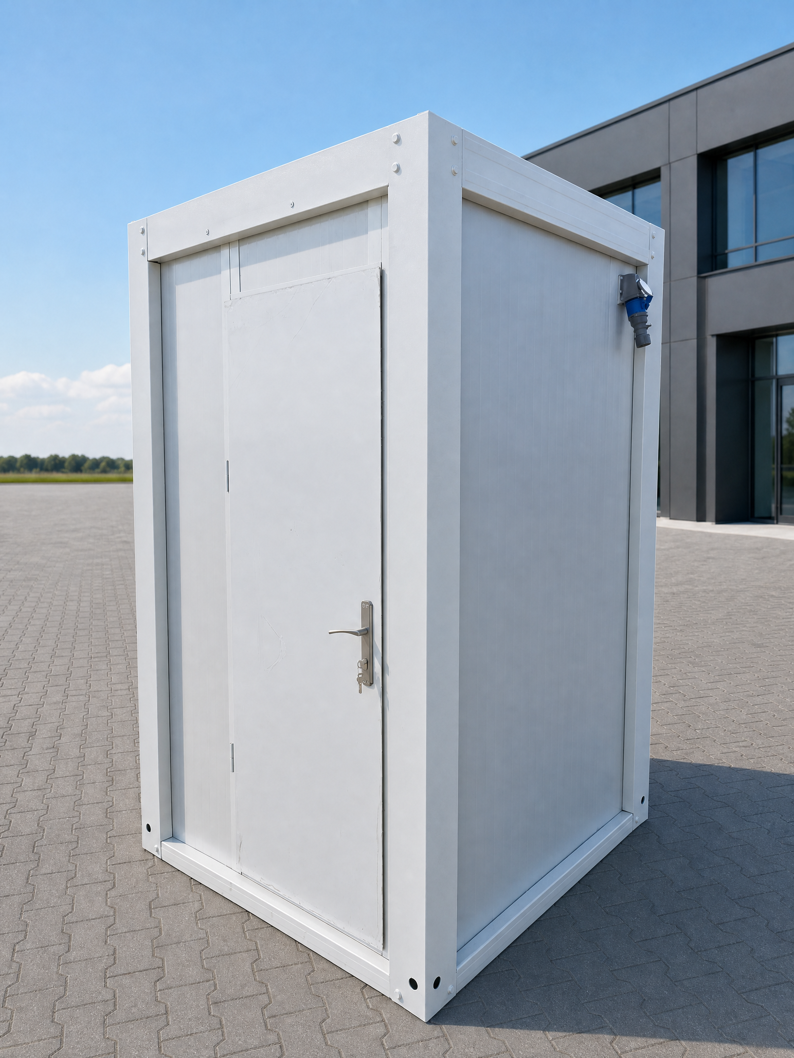 Cabines sanitaires, cabines WC 1,43 × 1,43 m
