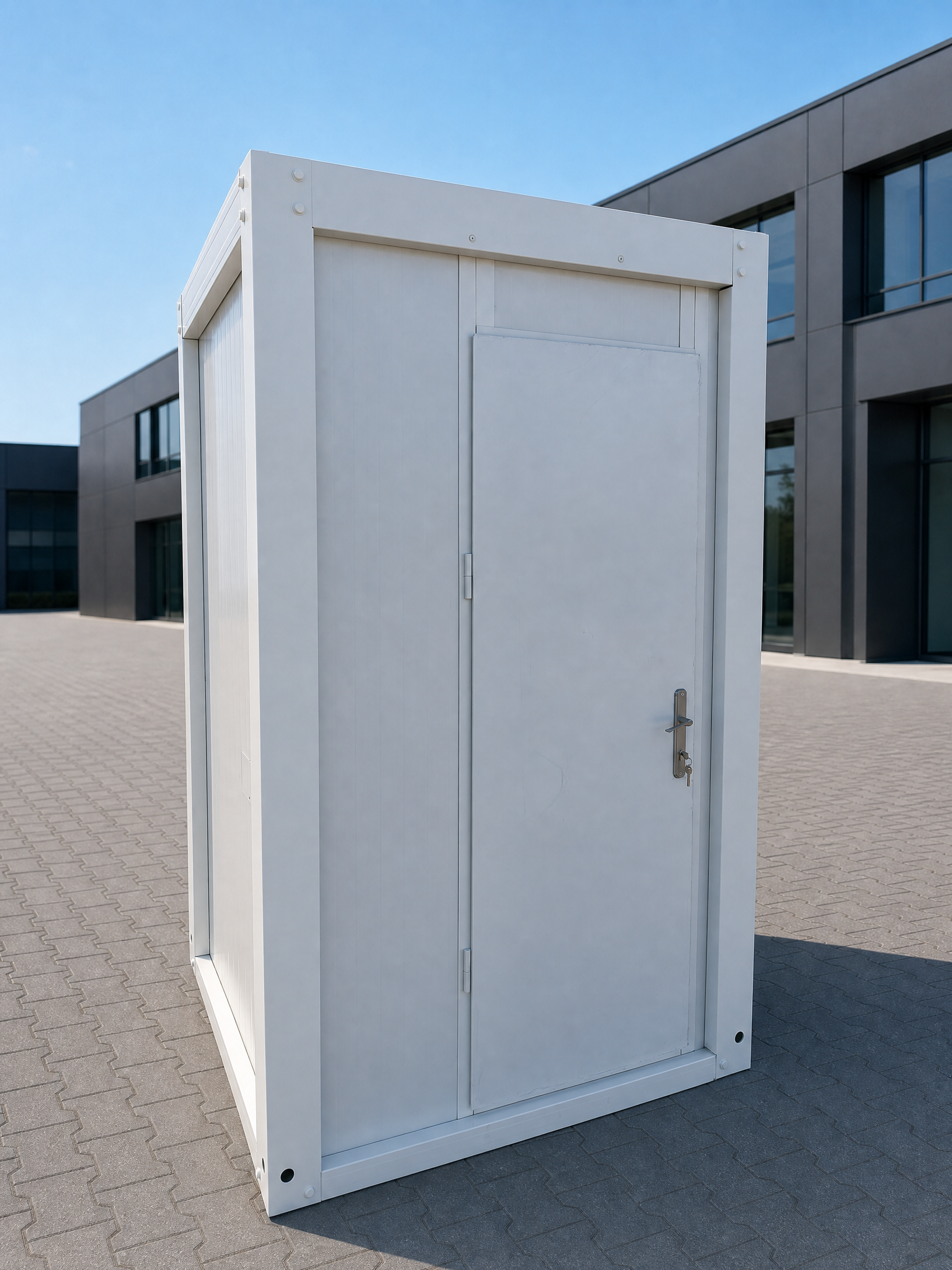 Cabines sanitaires, cabines WC 1,43 × 1,43 m