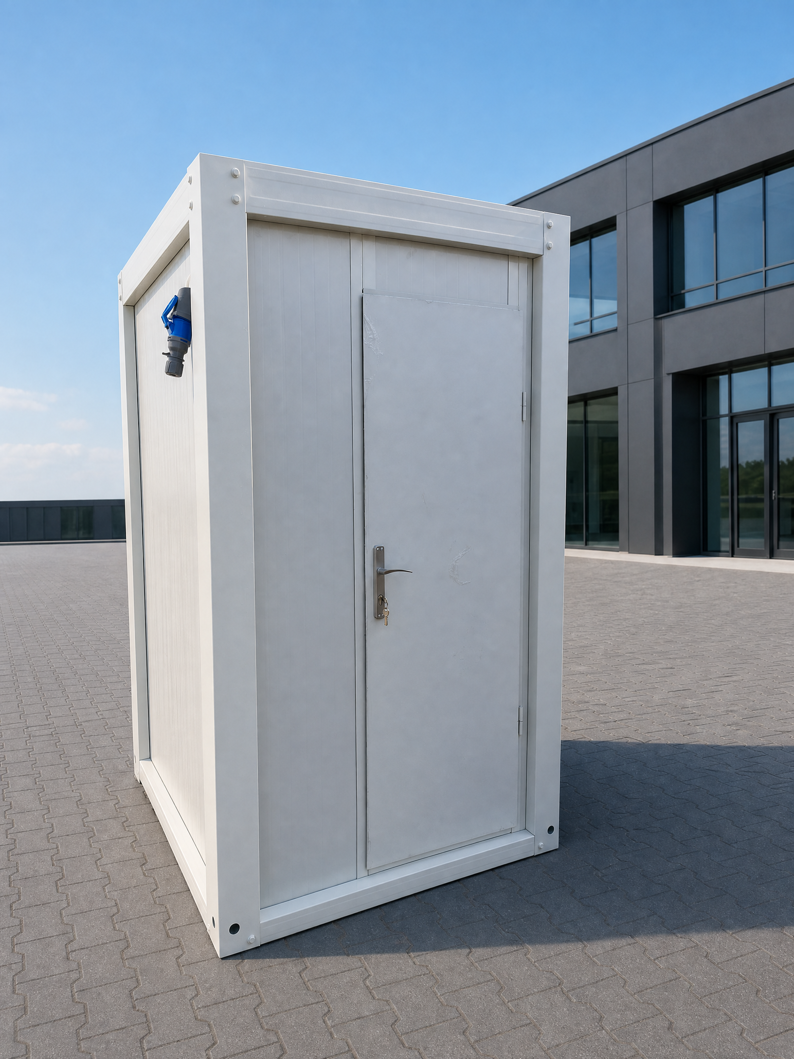Cabines sanitaires, cabines WC 1,43 × 1,43 m