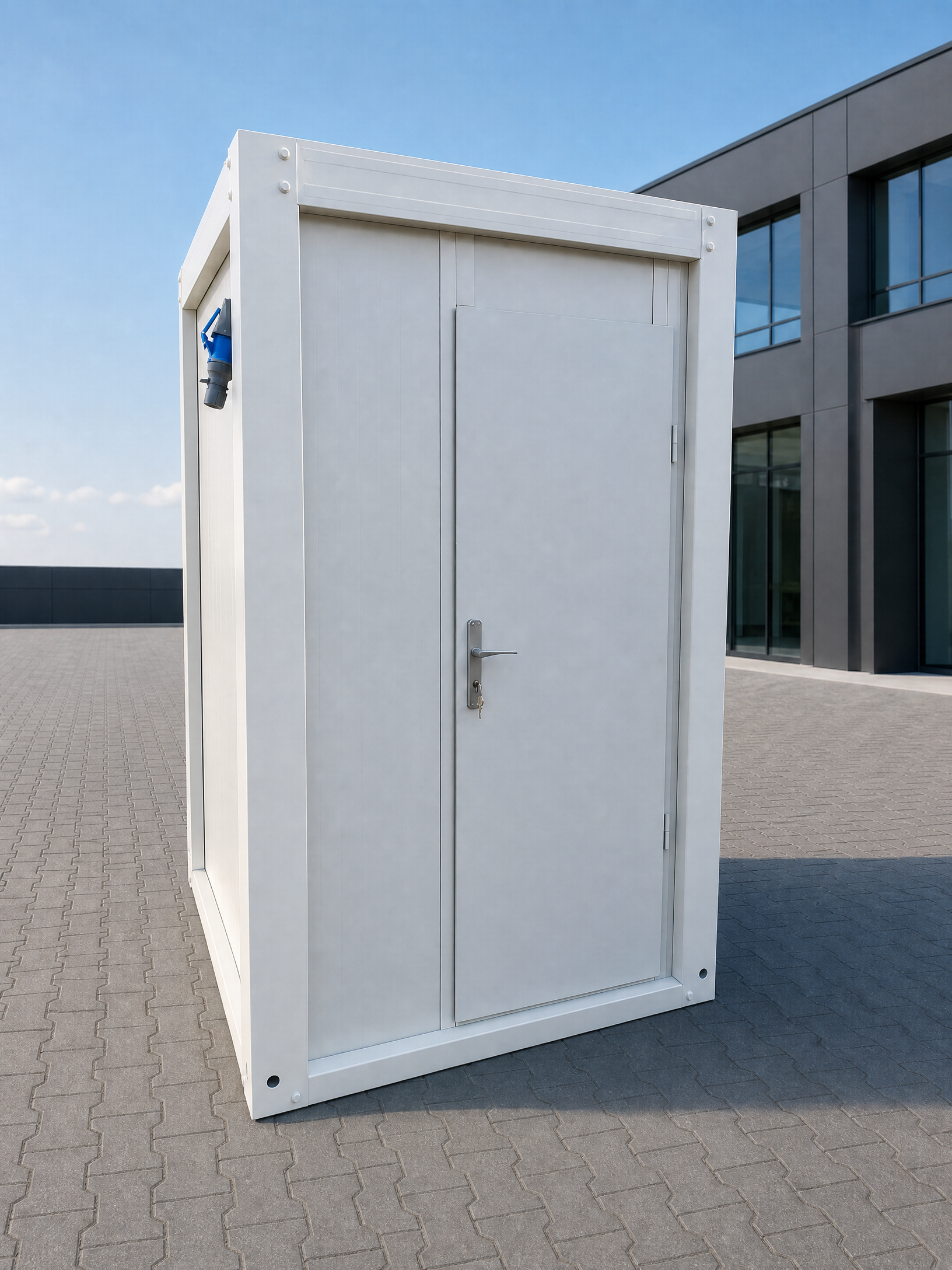 Cabines sanitaires, cabines WC 1,43 × 1,43 m